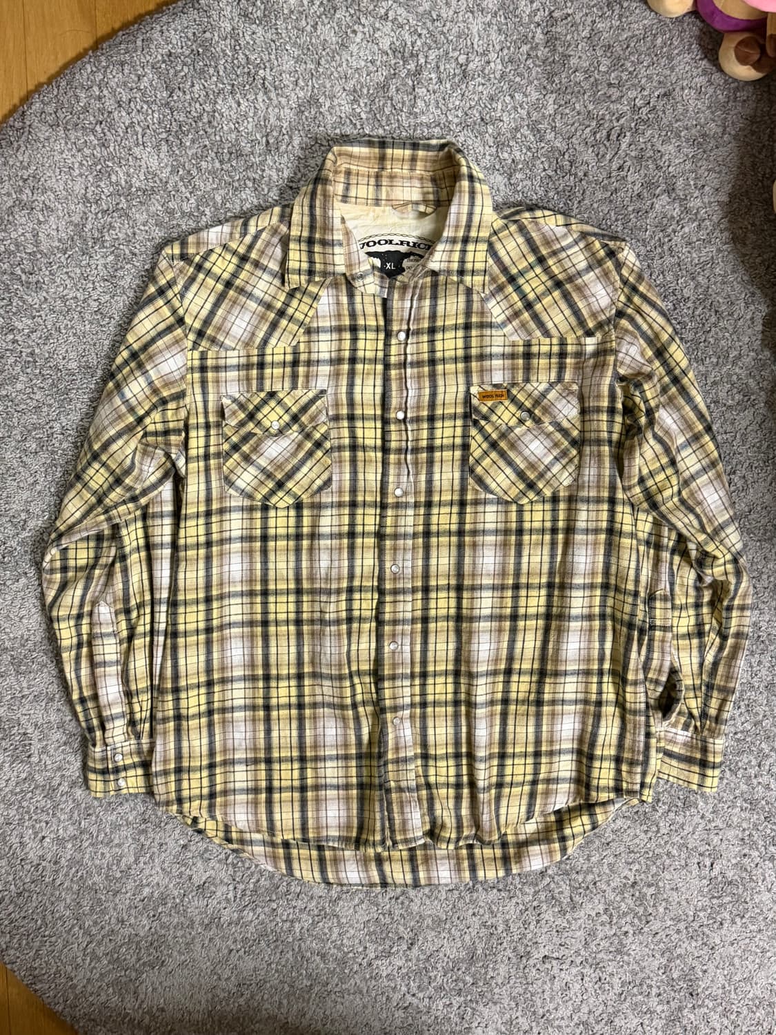 울리치 웨스턴 플란넬 체크 셔츠 상품이미지1