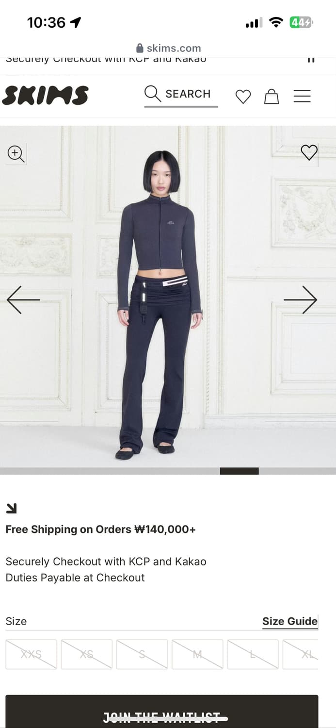 나이키스킴스 nike skims풀업 크롭 재킷 상품이미지3