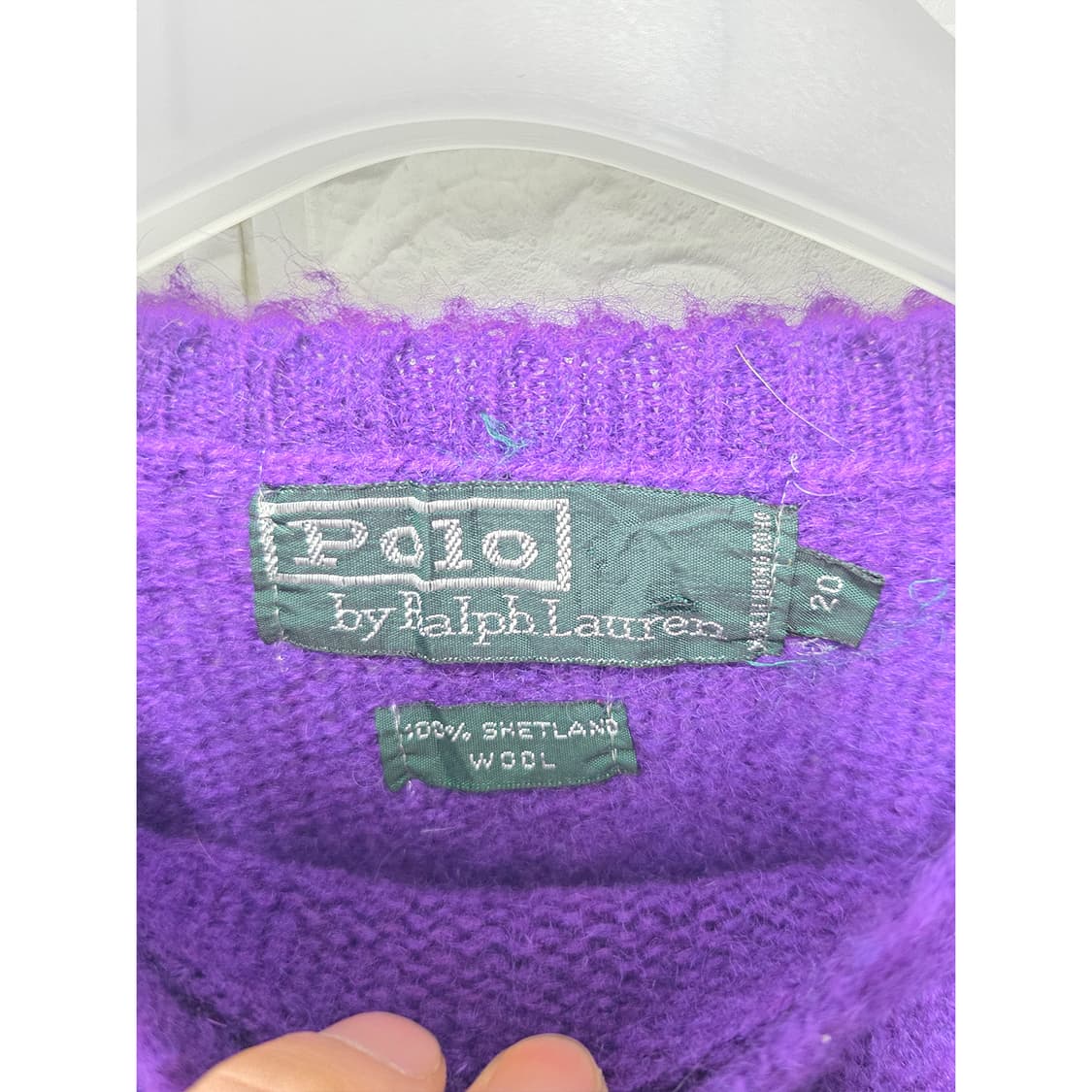 택포) 폴로 랄프로렌 울 니트 성인S 아동12Y 상품이미지2