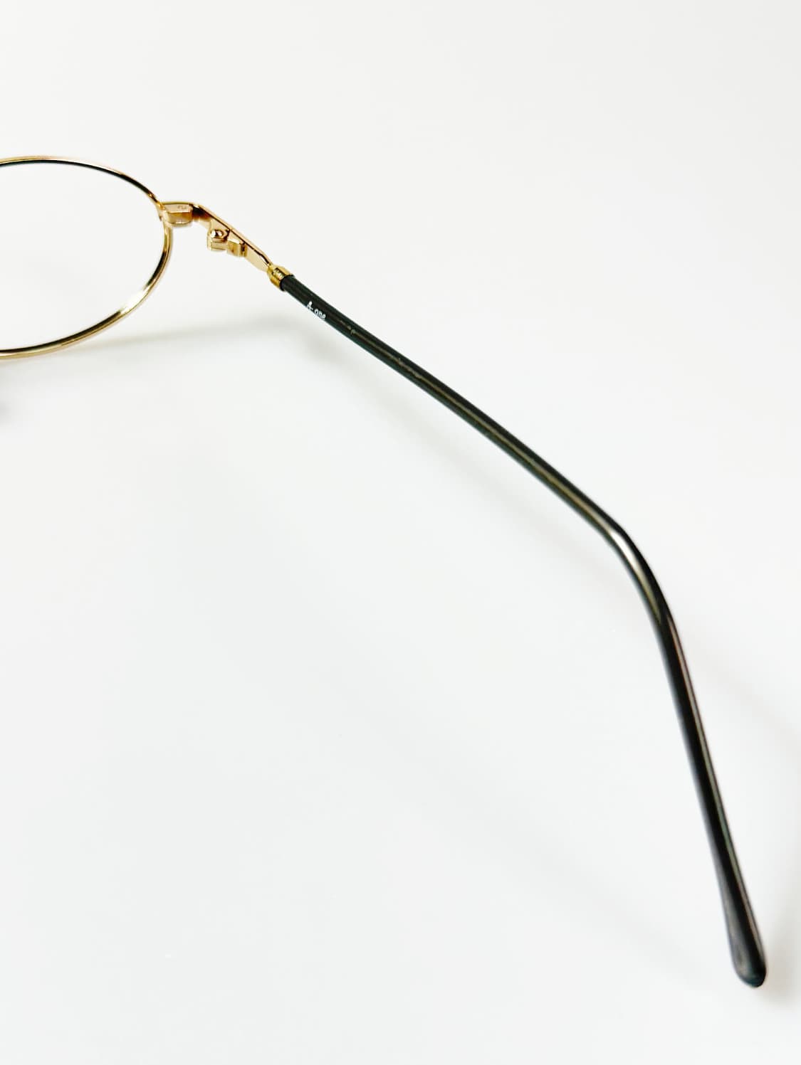 A.ONE 슬림 오벌 메탈 프레임 빈티지 안경 상품이미지6