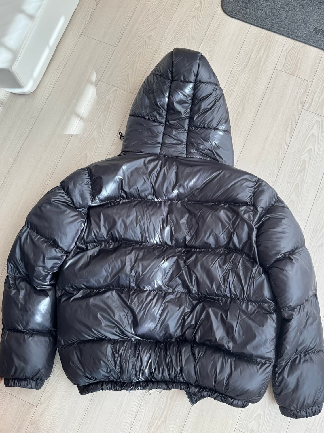 스투시 블랙 패딩 상품이미지2