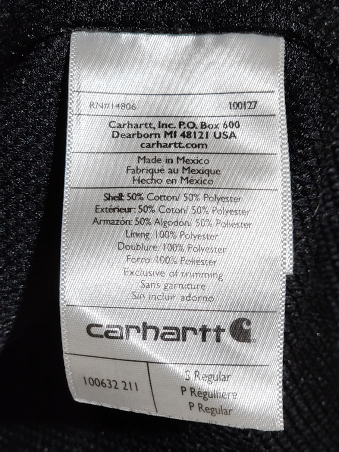 (L) 칼하트 써멀 후드집업 된장색 아메카지 캐주얼  상품이미지6