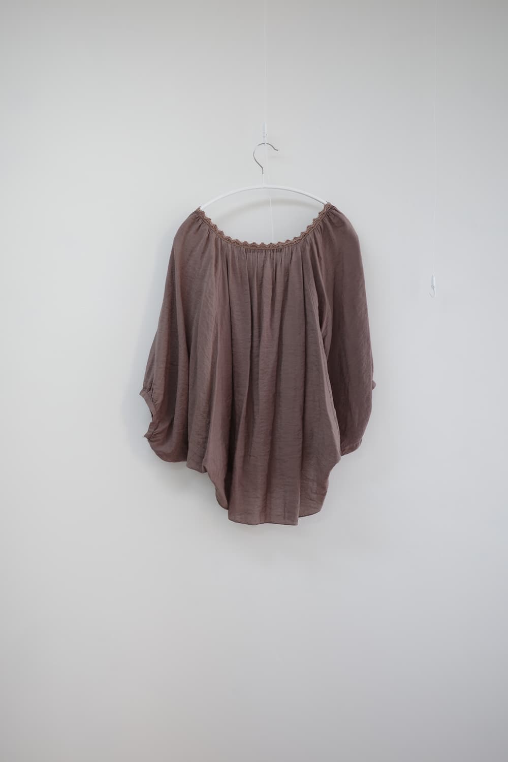 Crazy Angel choco brown blouse 상품이미지5