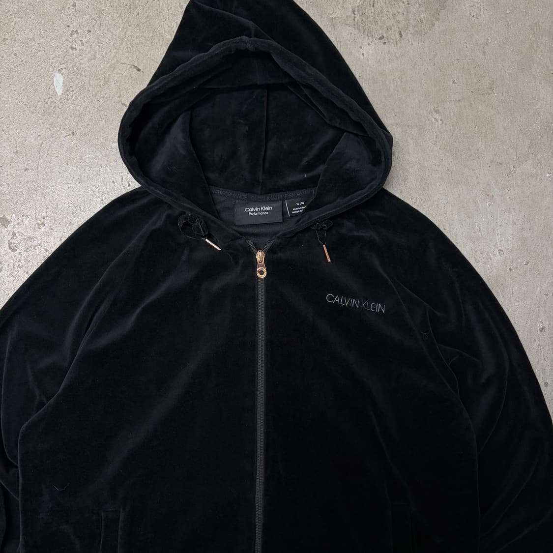 캘빈클라인 벨벳 후드집업[2022] 상품이미지4