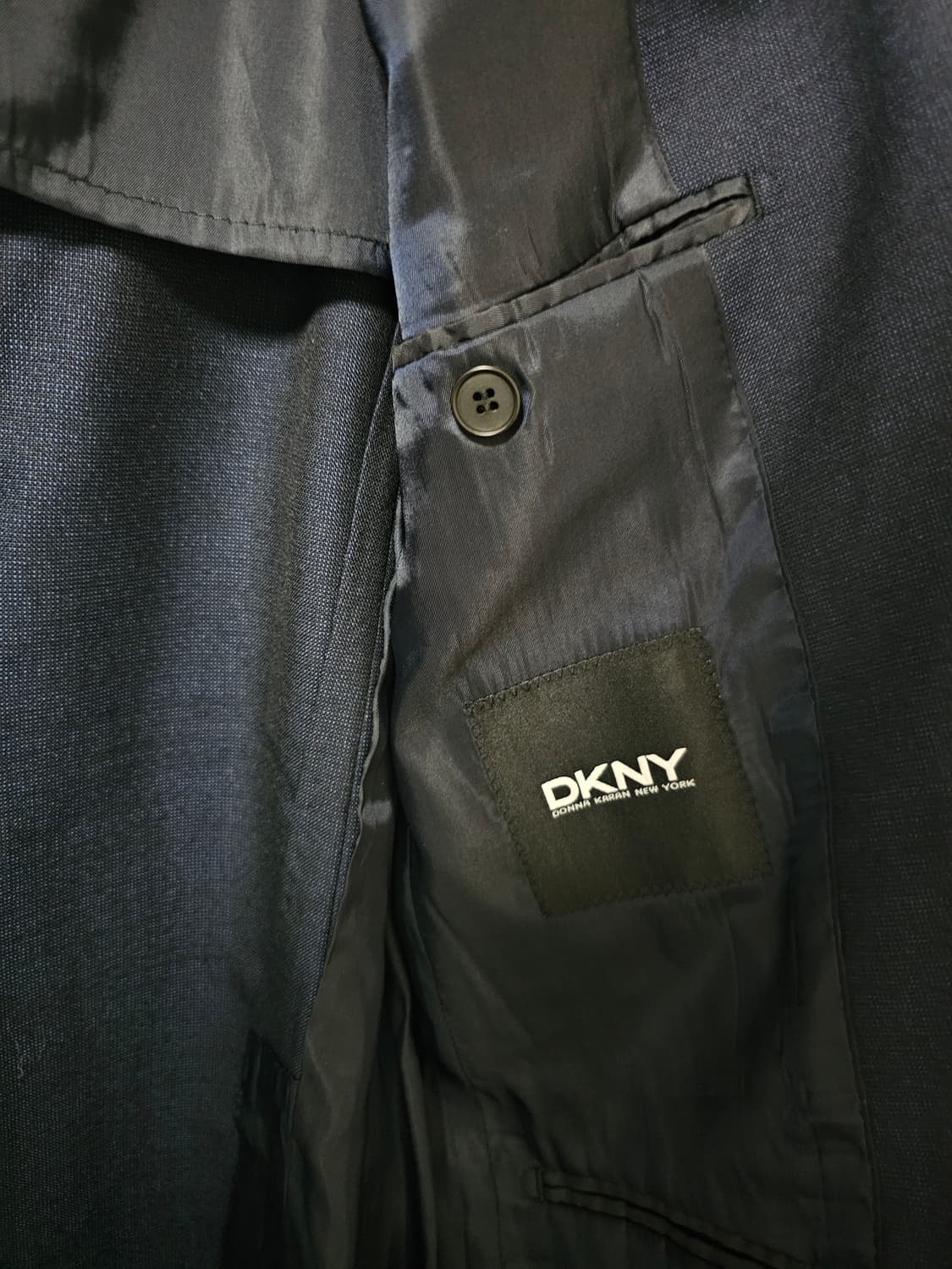 DKNY 네이비 정장 세트 (40, 84) 한국사이즈 100-32 상품이미지3