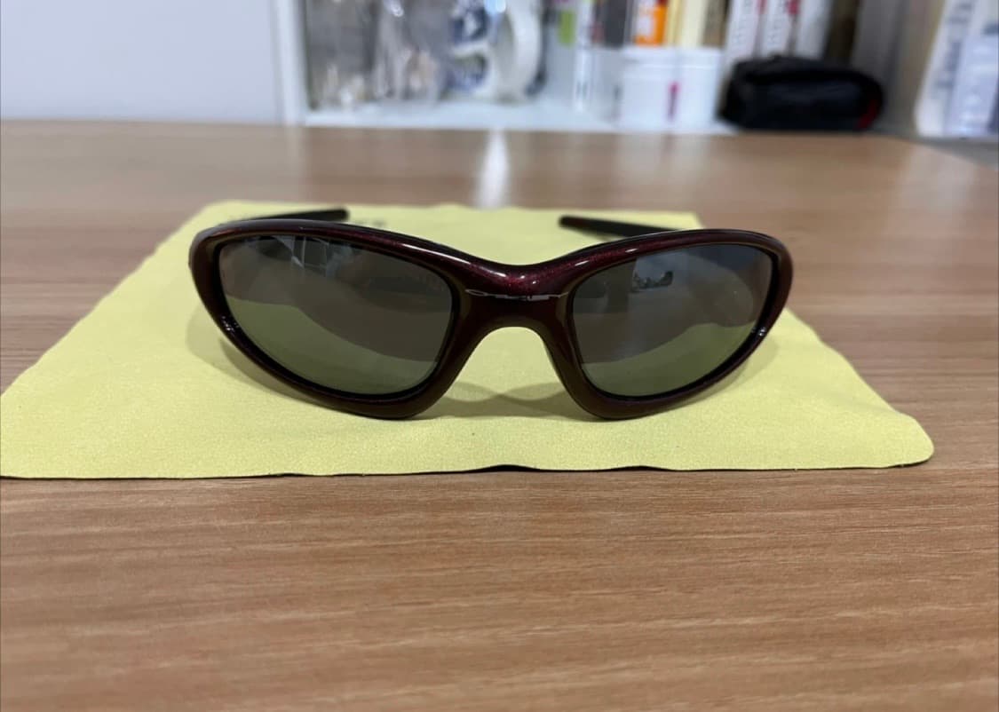 오클리 뉴스트레이트자켓 레드 블랙이리듐 상품이미지2