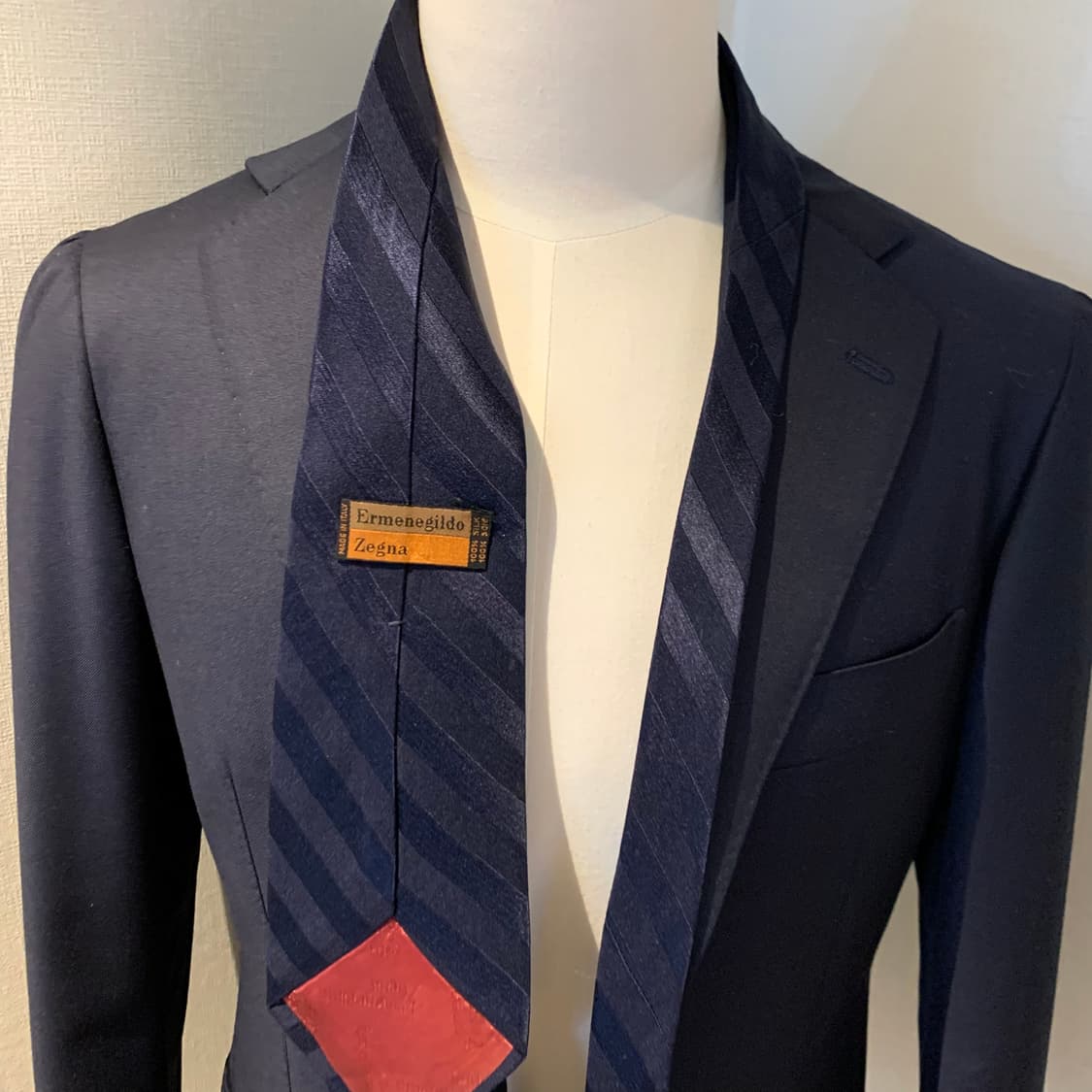 에르메네질도 제냐 레지멘탈 클래식 명품넥타이 100실크 이태리 A+ 상품이미지2