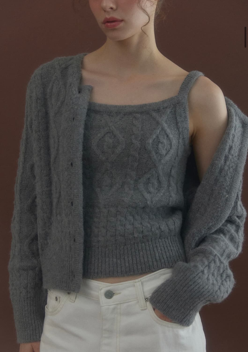 Chatdelama 샤드라마 wool fisherman set-up 상품이미지4
