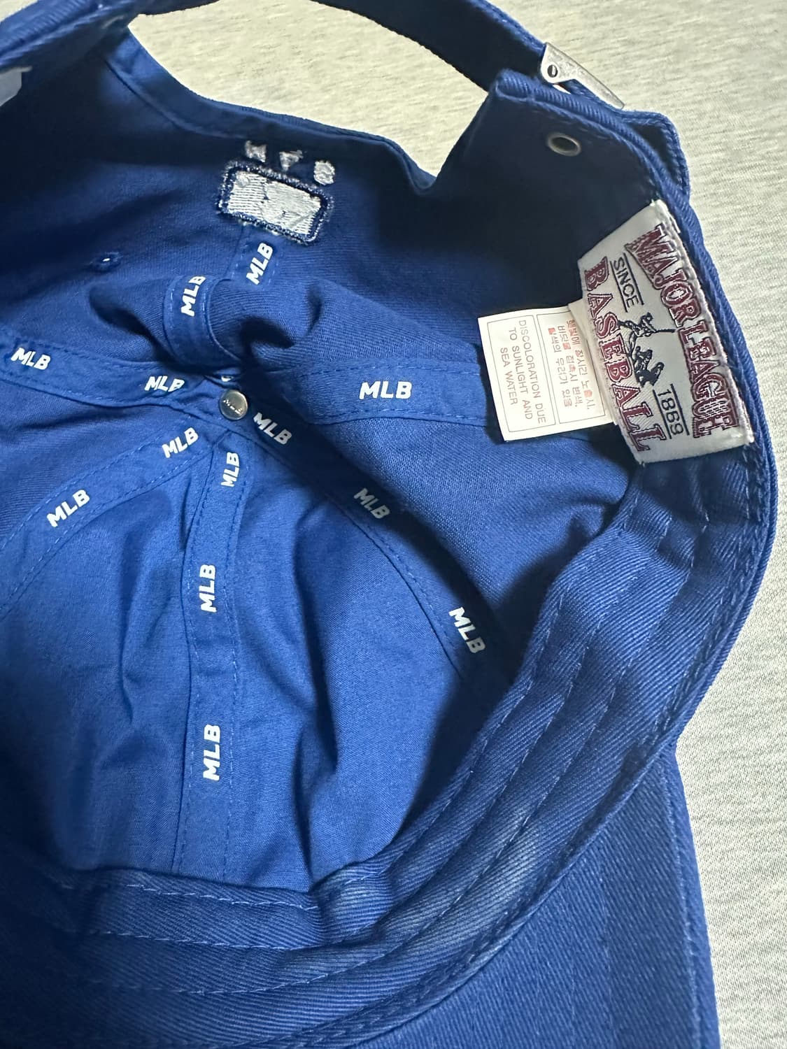 Mlb LA 볼캡 네이비 상품이미지2