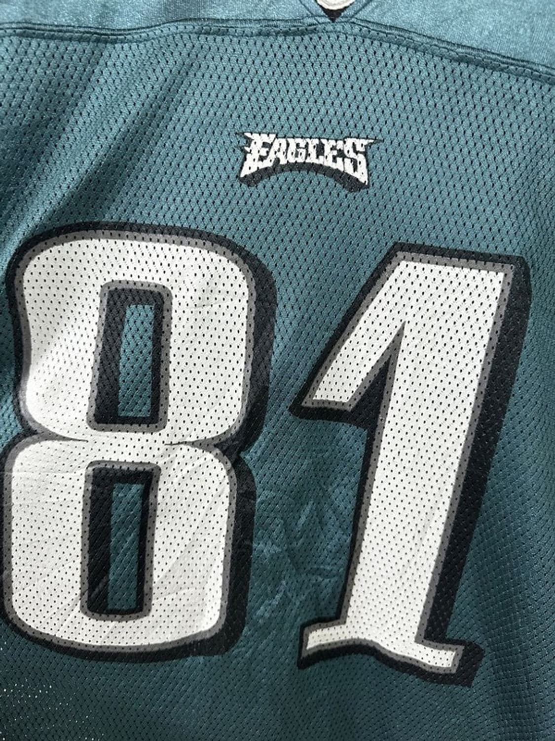 [2XL] REEBOK 필라델피아이글스 오웬스 NFL 매쉬풋볼저지 상품이미지3