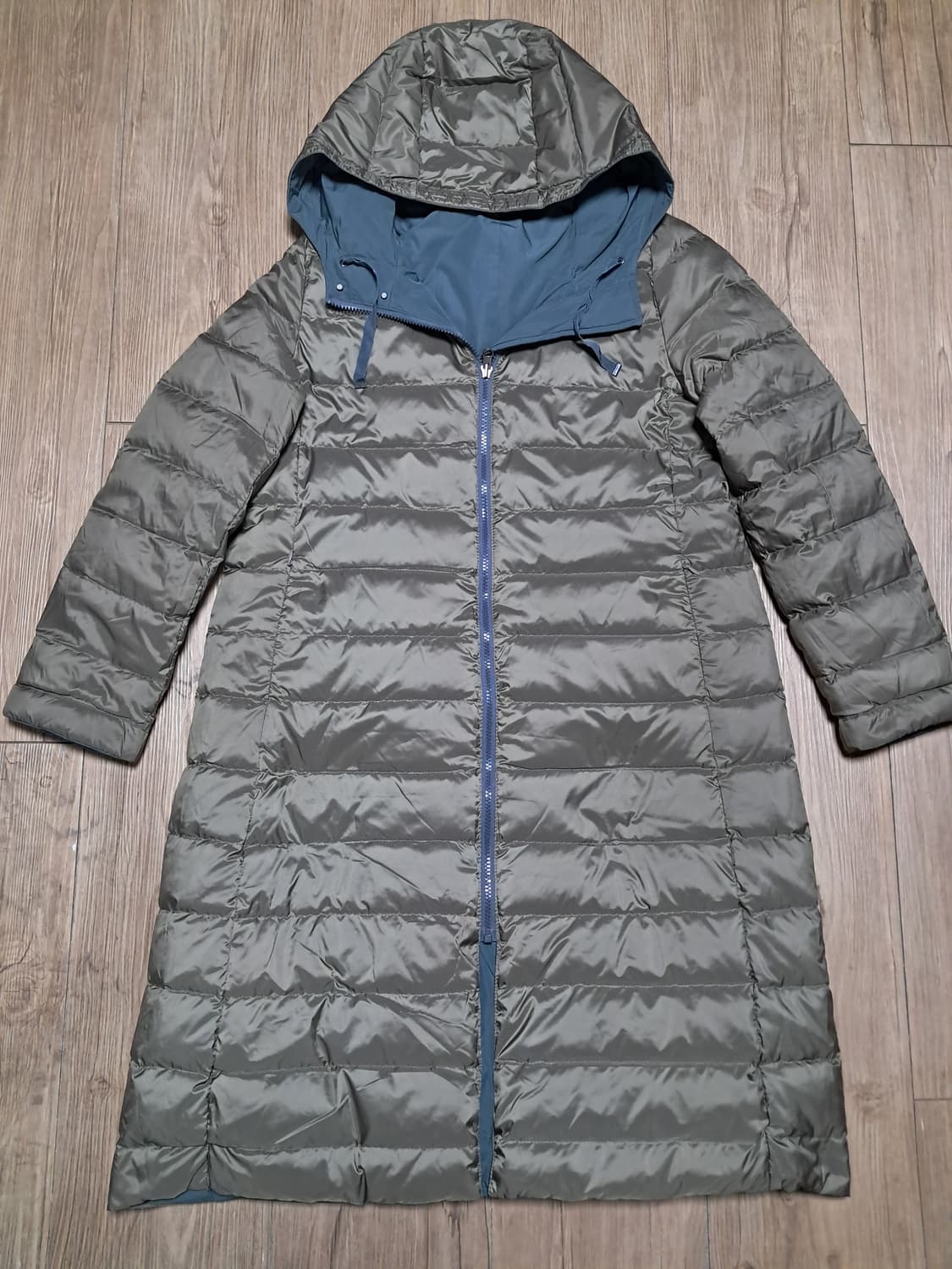 커밍스텝 양면 롱패딩 66 상품이미지6