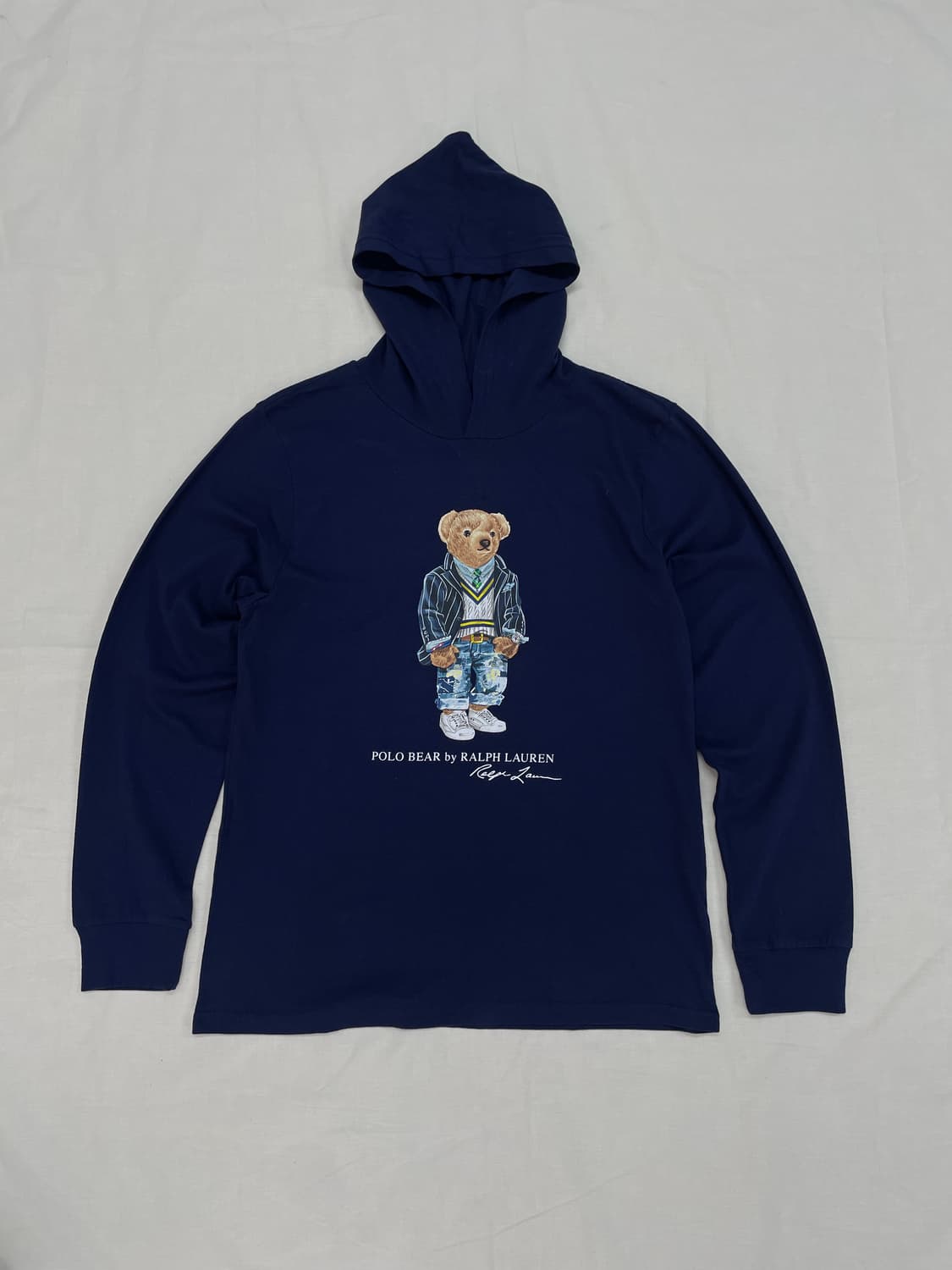 [L] 폴로 랄프로렌 베어 후드티셔츠 상품이미지1