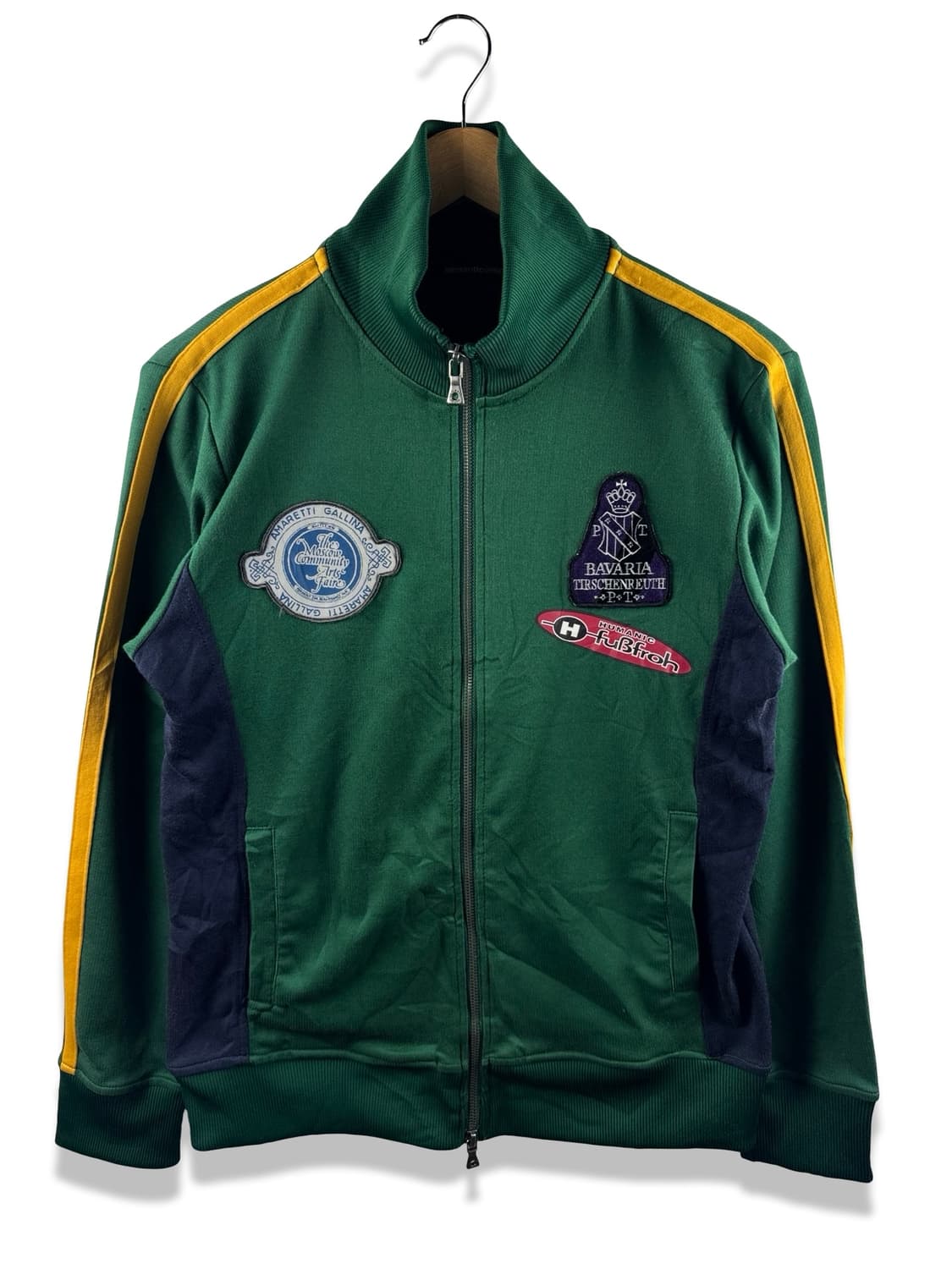 JPN 90S Y2K 그린 트랙집업1812 상품이미지1