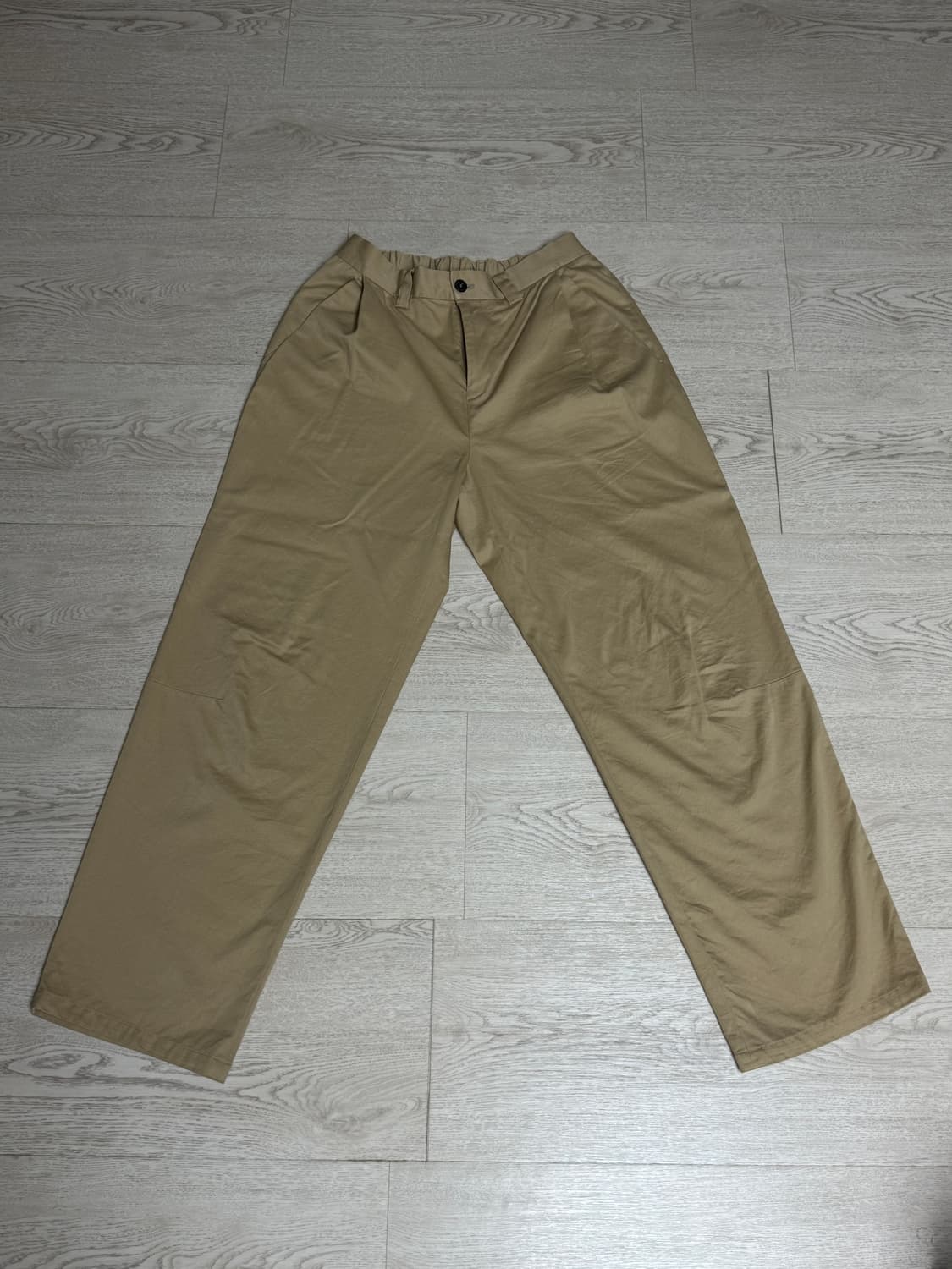 주앙옴므/PLEATED WIDE COTTON PANTS/M 상품이미지1