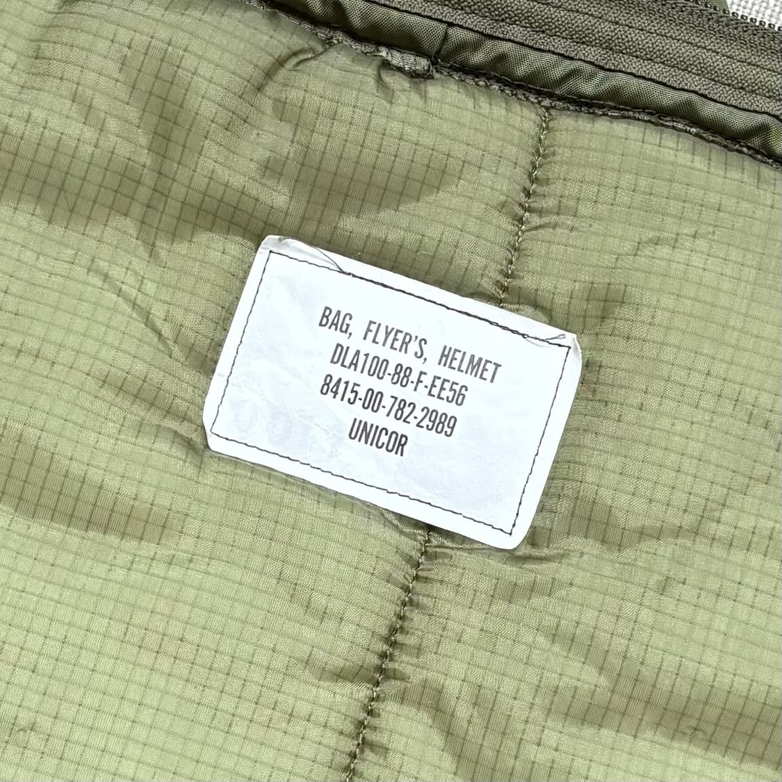 [데드스탁] 80s USAAF 오리지널 헬멧백 상품이미지8