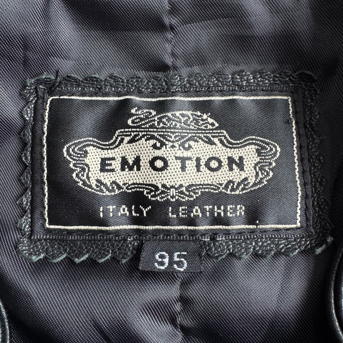 바이커 리얼레더 사이드라인 양가죽 가죽자켓 상품이미지4