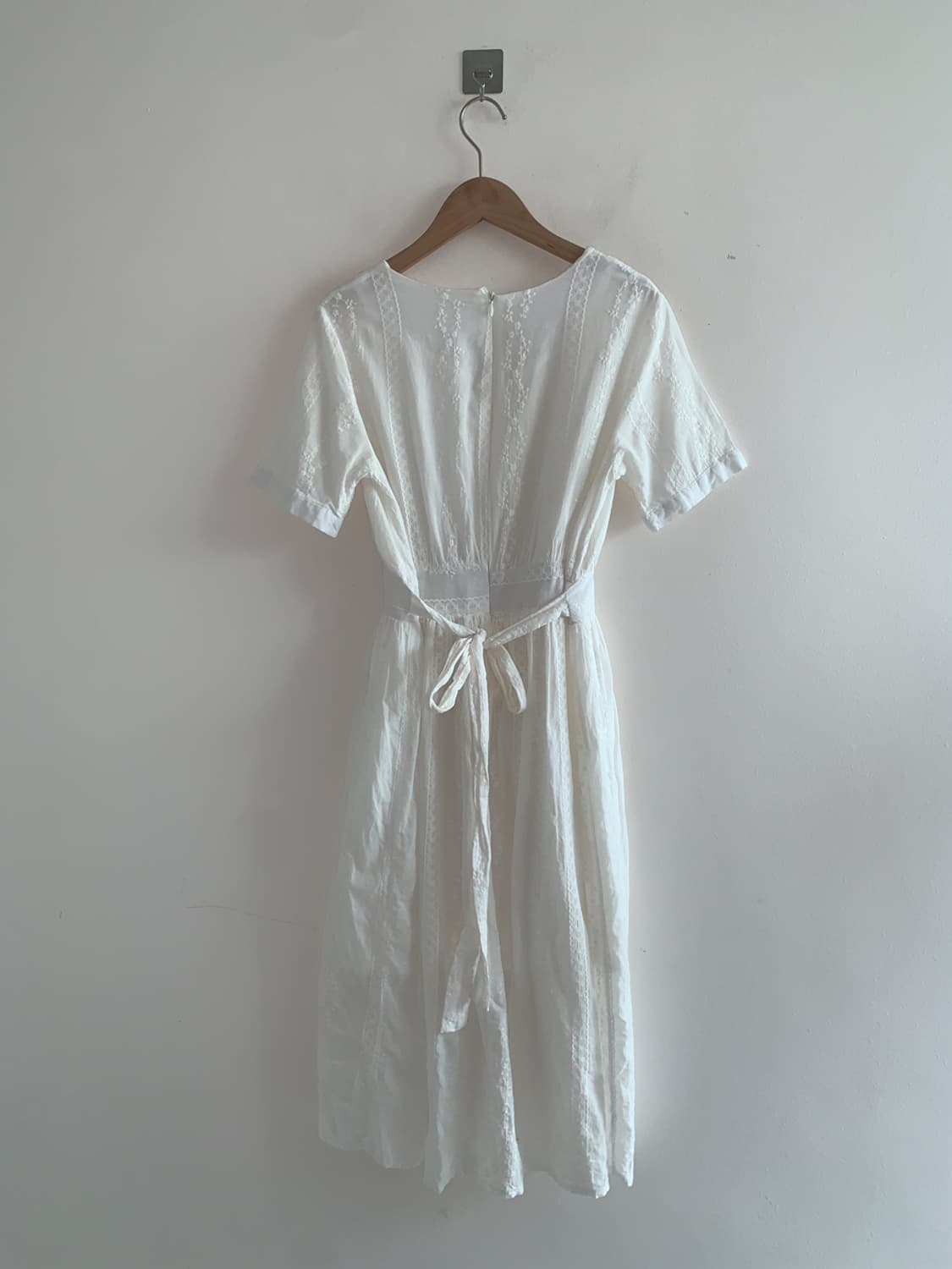 Lace embroidery ribbon dress 상품이미지6