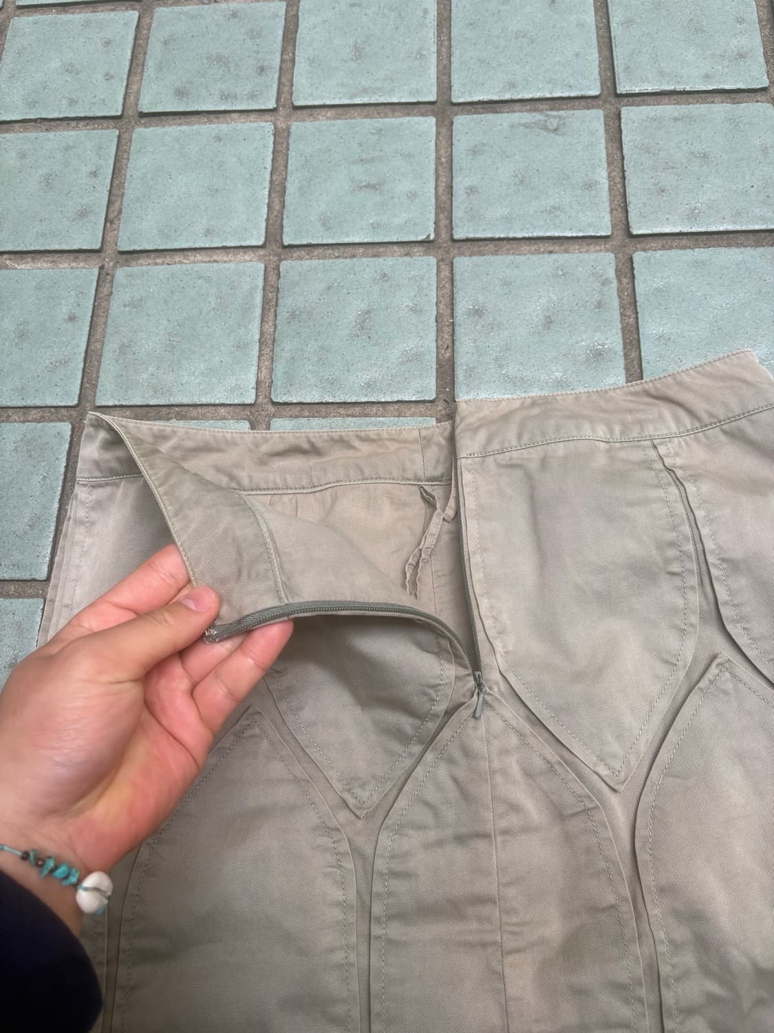 일본 빈티지 치마 30인치 상품이미지3