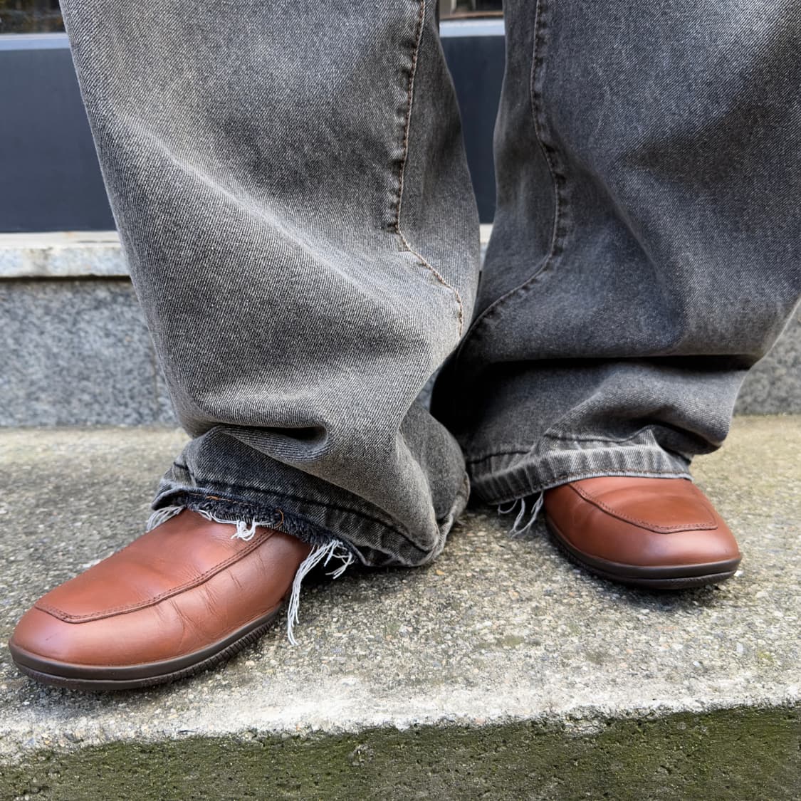 00s 브라운 프라다 스포츠 로퍼 상품이미지9