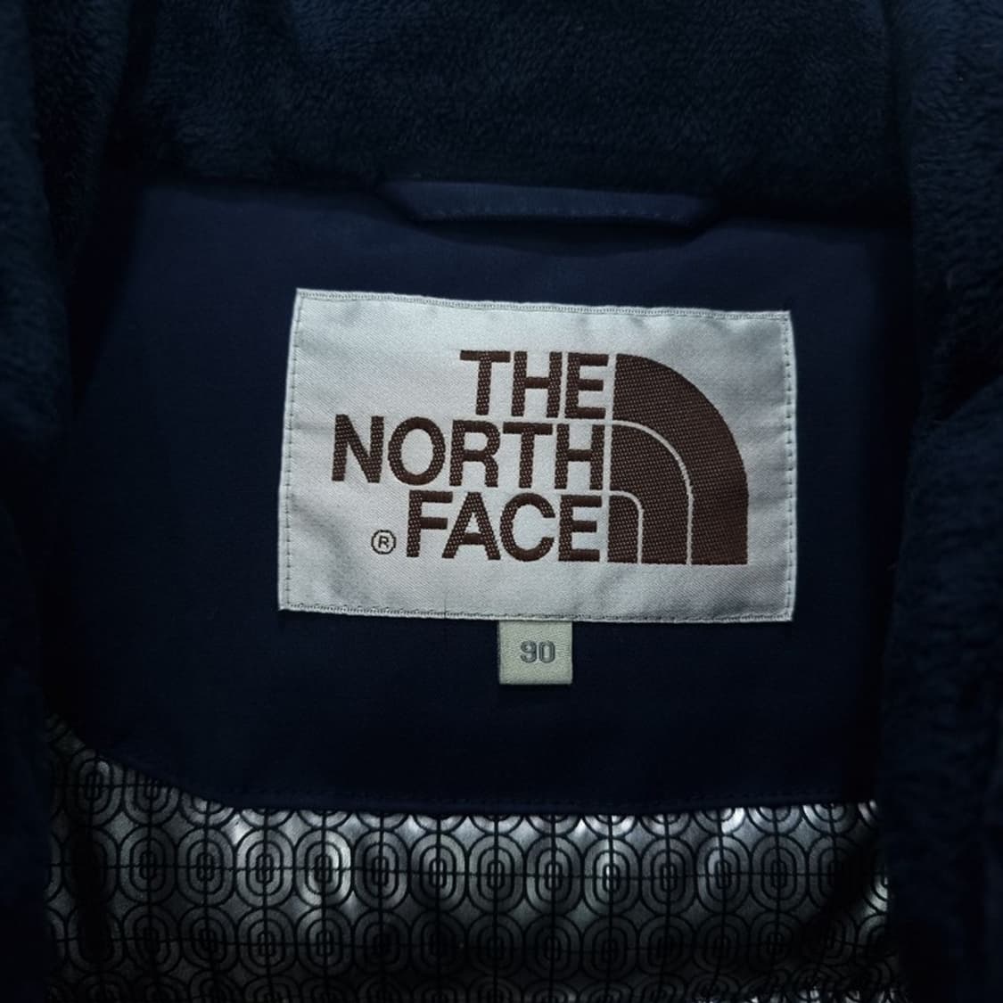 [노스페이스] 거위털 구스다운 후드 야상 패딩 네이비 M17978 상품이미지8