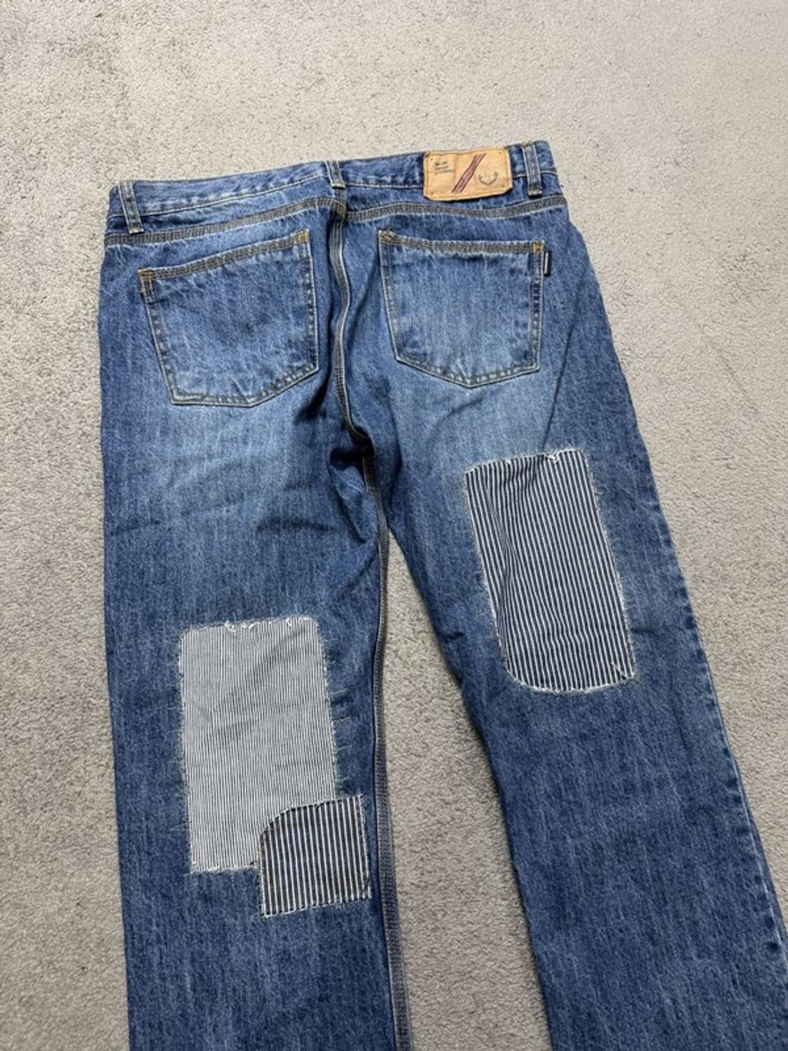 로맨틱크라운 패치워크 데님 XL 상품이미지3