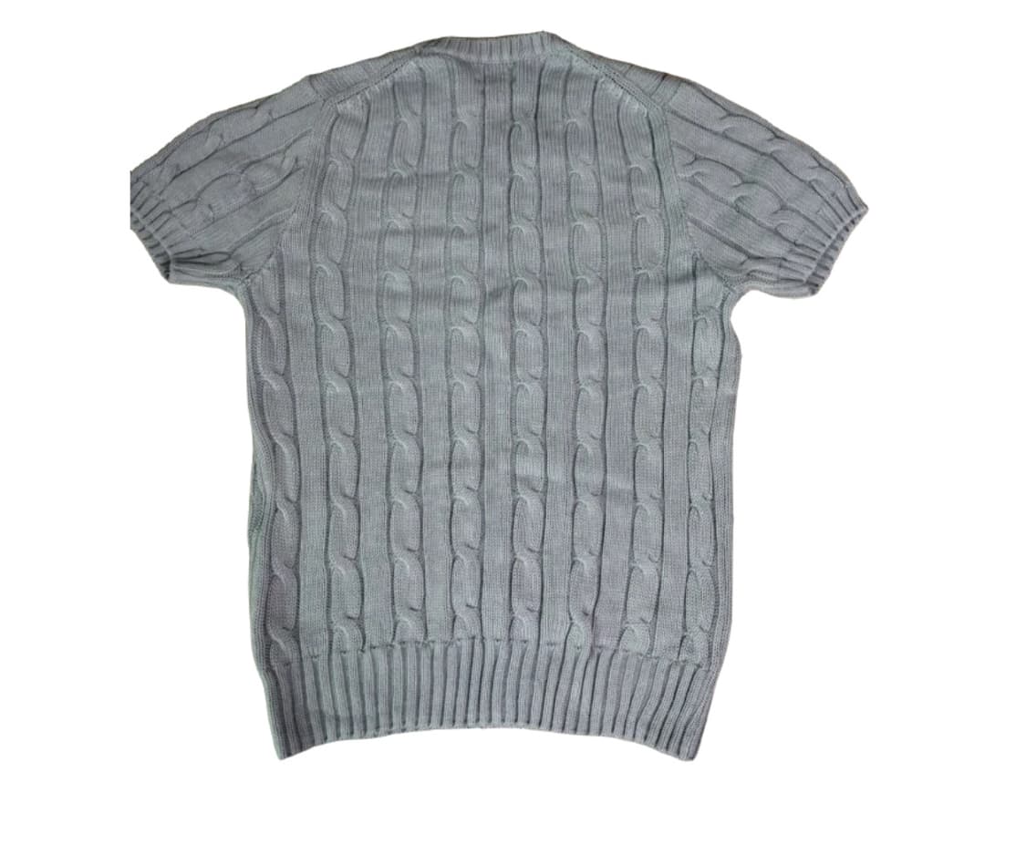 폴로 랄프로렌 케이블 반팔 소라색 니트 상품이미지2