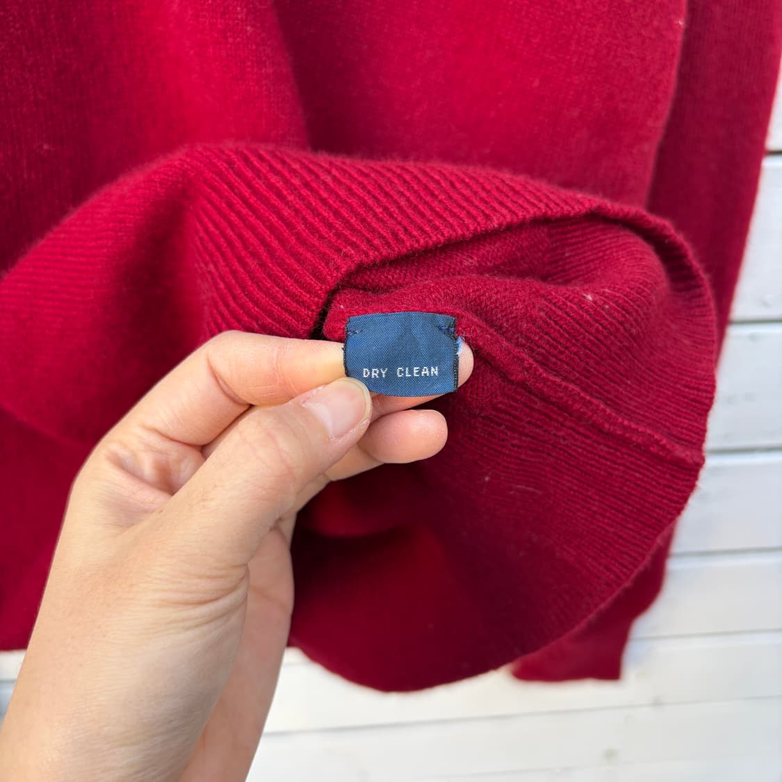 Polo 폴로 울 카라 니트 상품이미지5