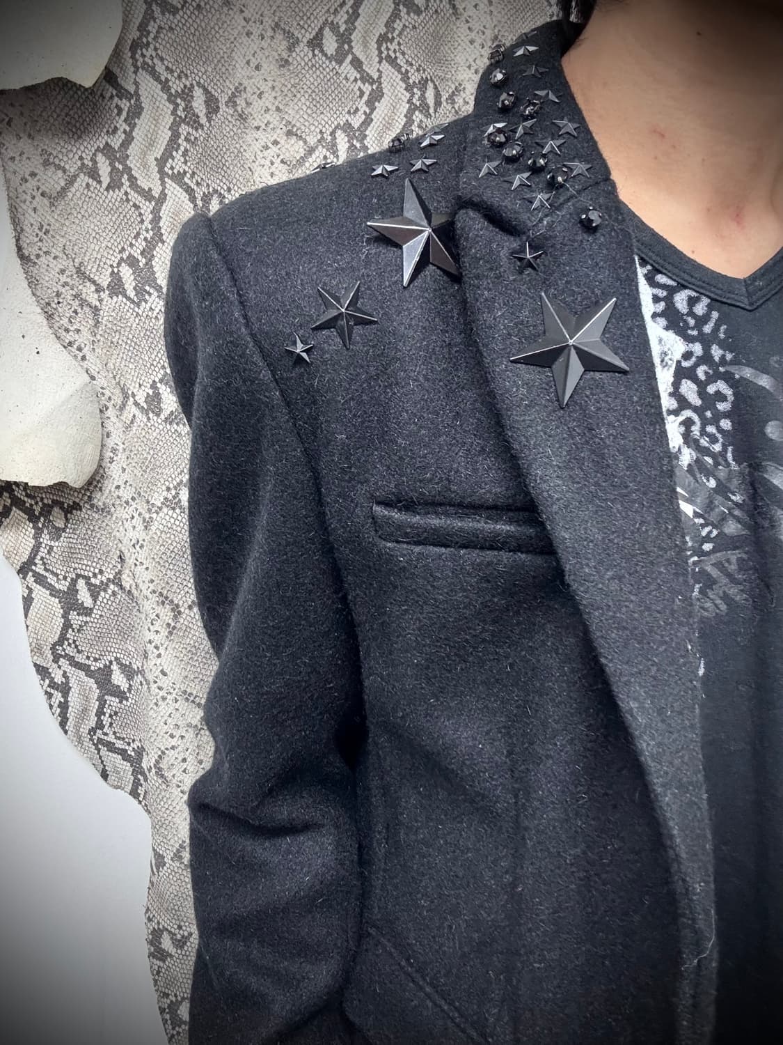 [V-KEI] V-Kei Star Studded Jacket 상품이미지3