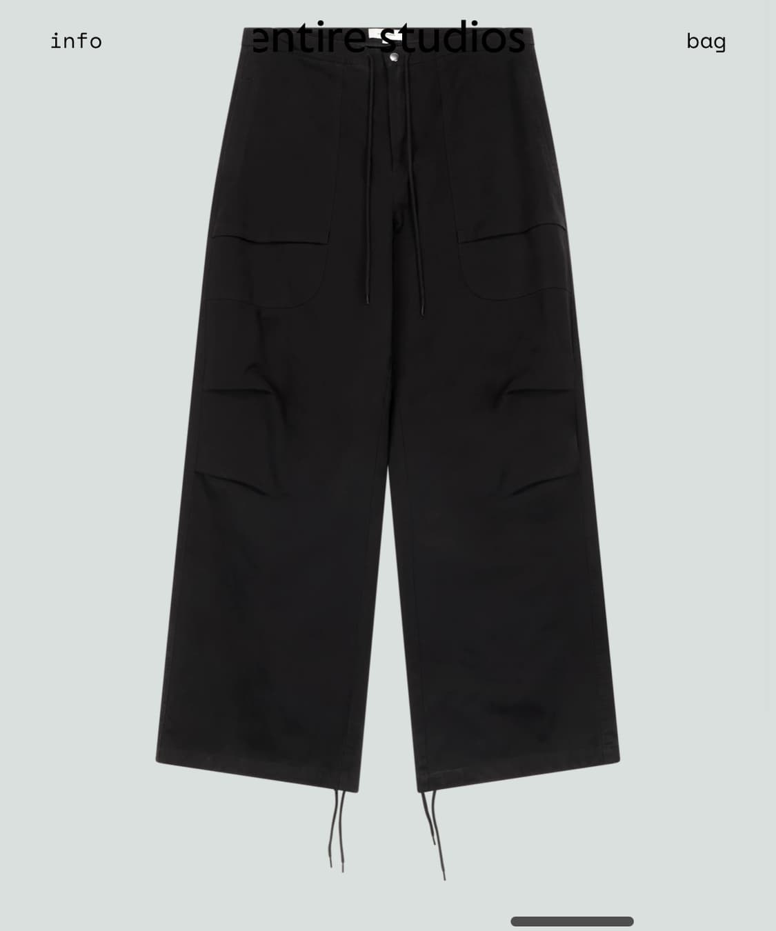 Entire studios barren 카고 팬츠 S사이즈 상품이미지1