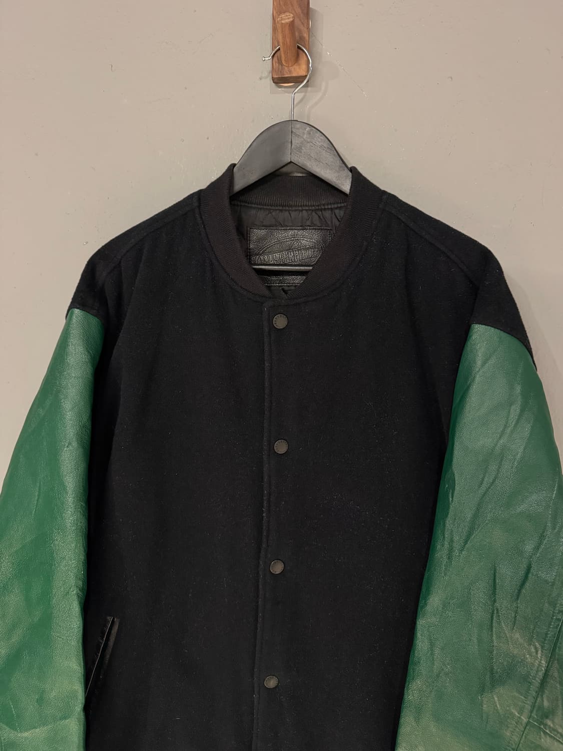 마스터피스 레더암 울 바시티 자켓  상품이미지3