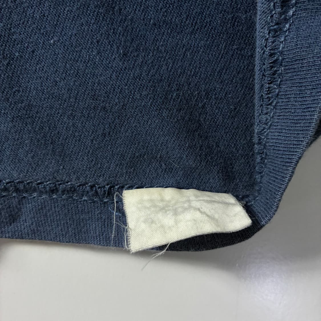 Stussy  스투시 베이직 코튼 네이비 반팔 티셔츠  상품이미지7