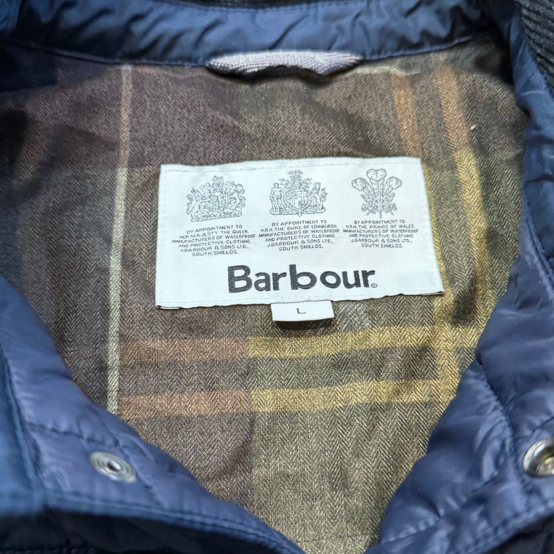 바버 스탈링 퀼팅 재킷 상품이미지3