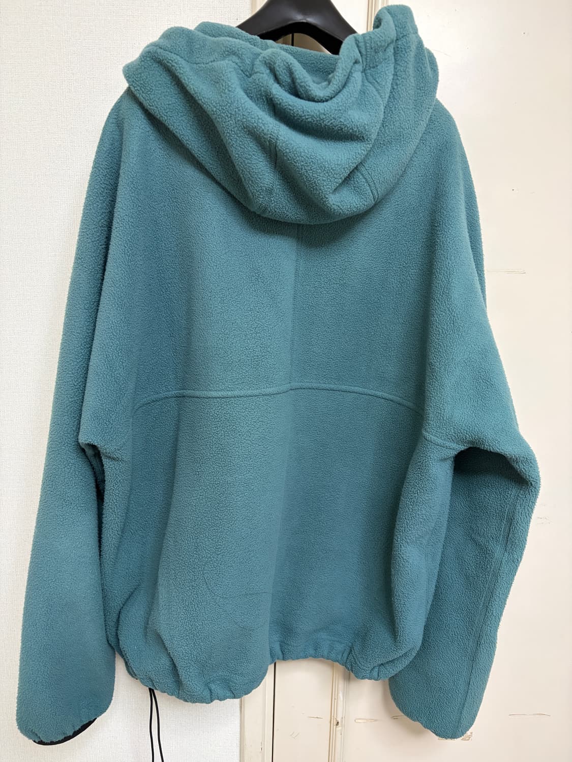 디스이즈네버댓 플리스 후드 풀오버 그린 상품이미지6