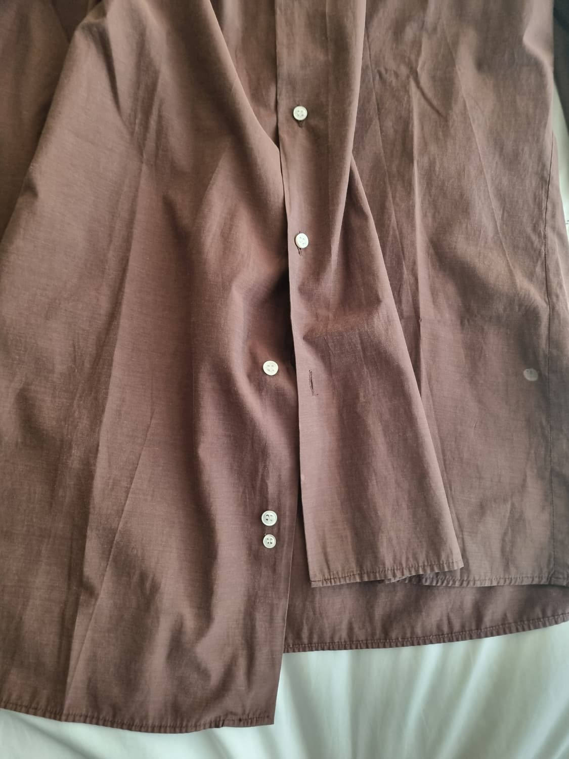 03ss 마틴 마르지엘라 shirt L brown 상품이미지3