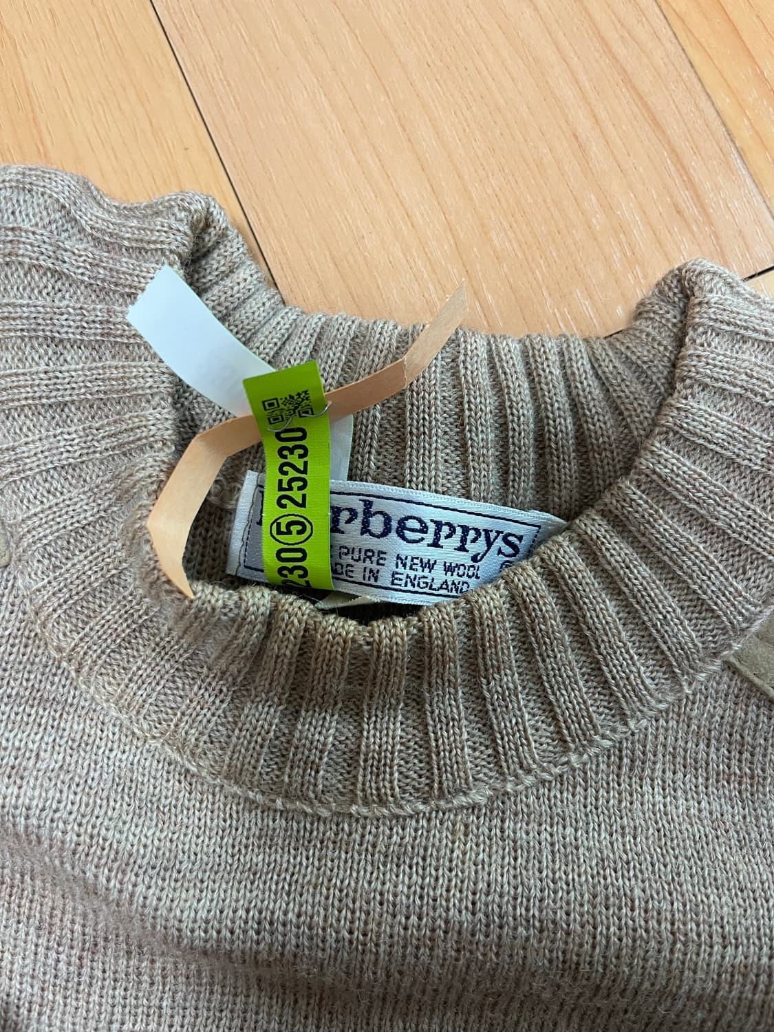 버버리 코만도 니트 상품이미지2