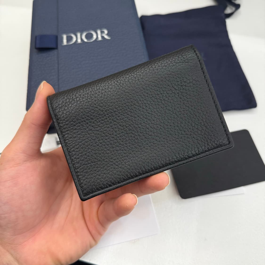 [풀박스] 디올 오블리크 새들 비즈니스 지갑 상품이미지2
