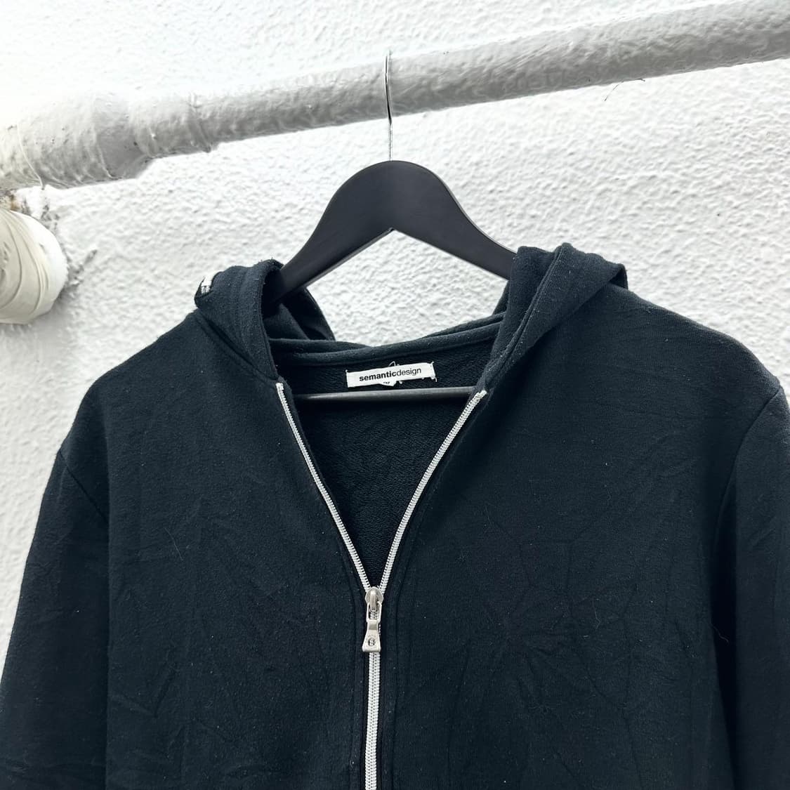 Semantic design multi zip hood jacket  상품이미지5