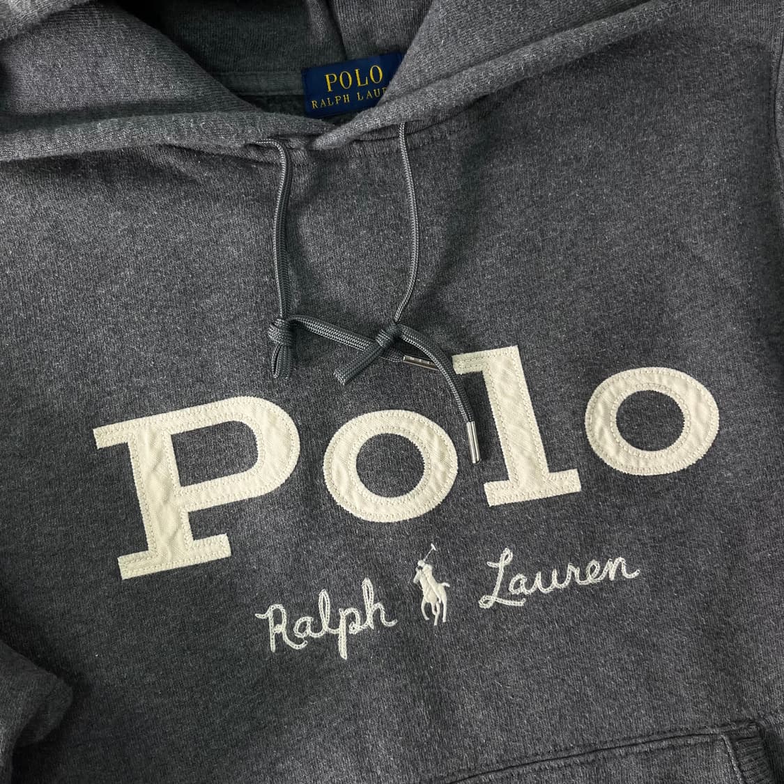 W 95 폴로랄프로렌 신형라벨 빅로고 후드티 상품이미지2