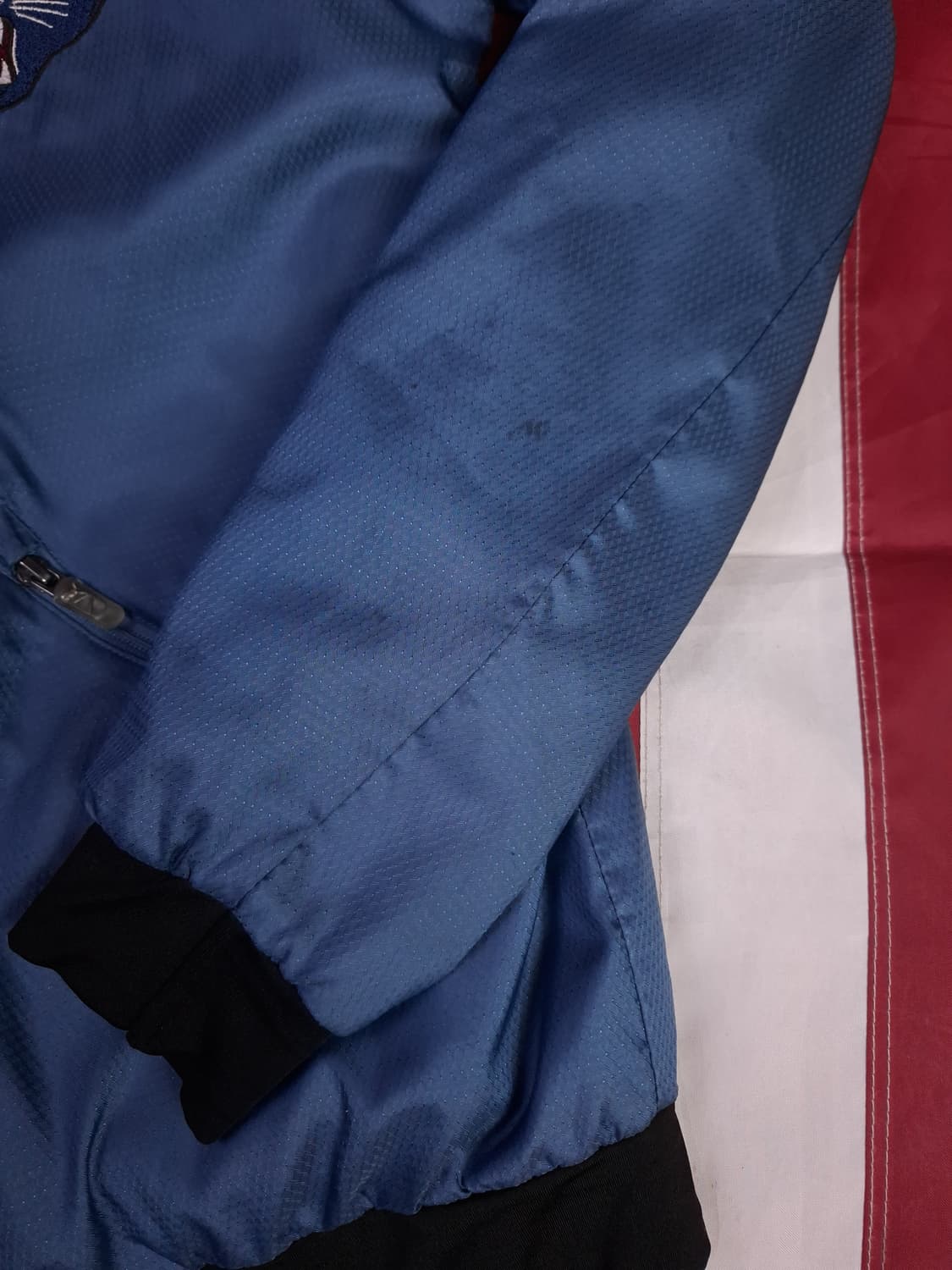 오리지날 푸마 x 미하라 야스히로 블루 자수 수베니어 자켓 상품이미지8