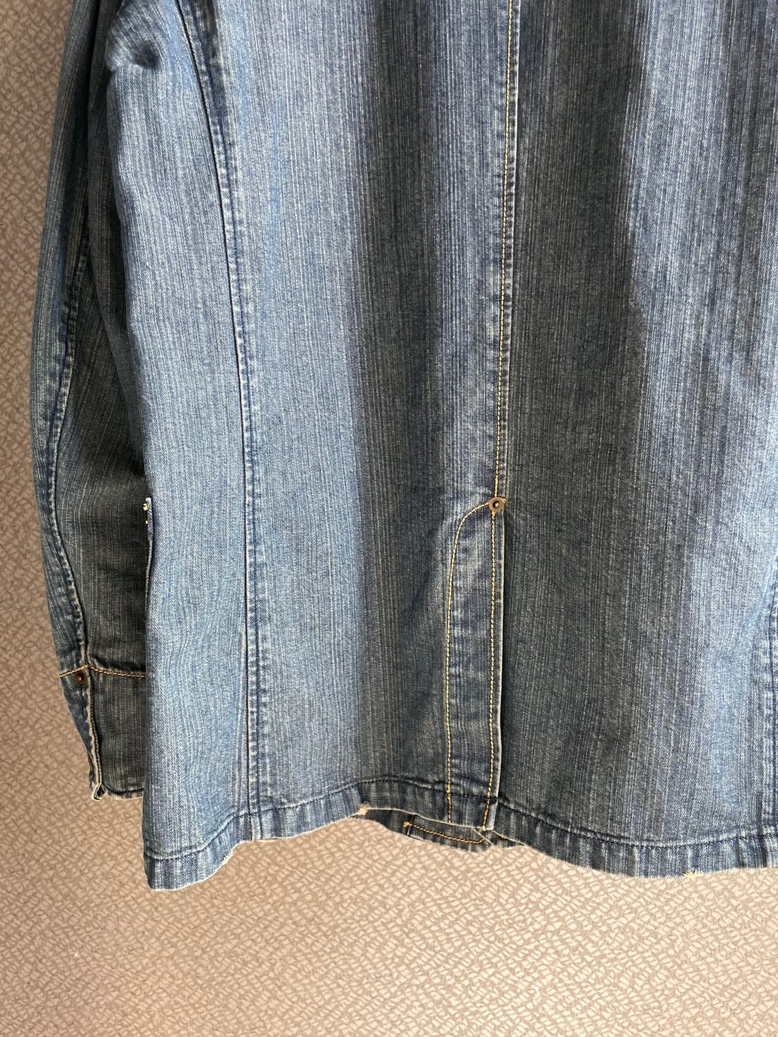 일본 빈티지 데님 청자켓 상품이미지8