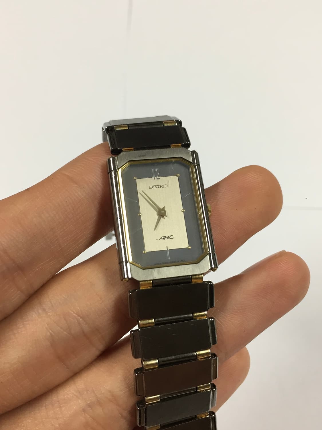 80s seiko arc quatz tank 상품이미지2