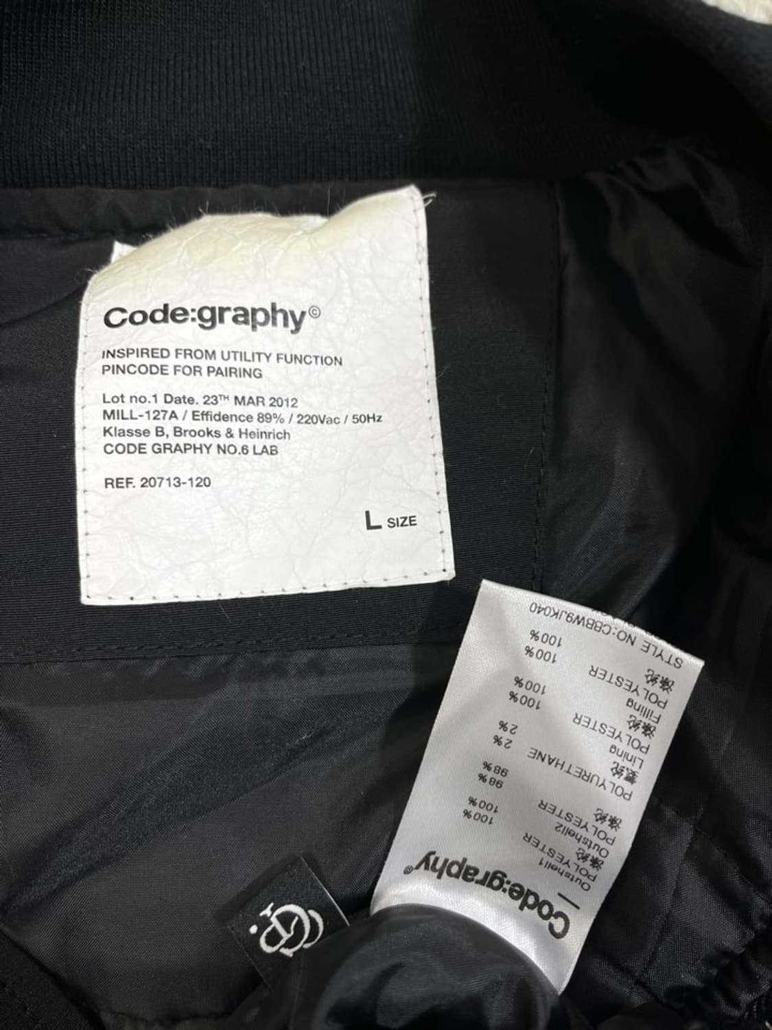 코드그래피 항공 점퍼/#3082 상품이미지4