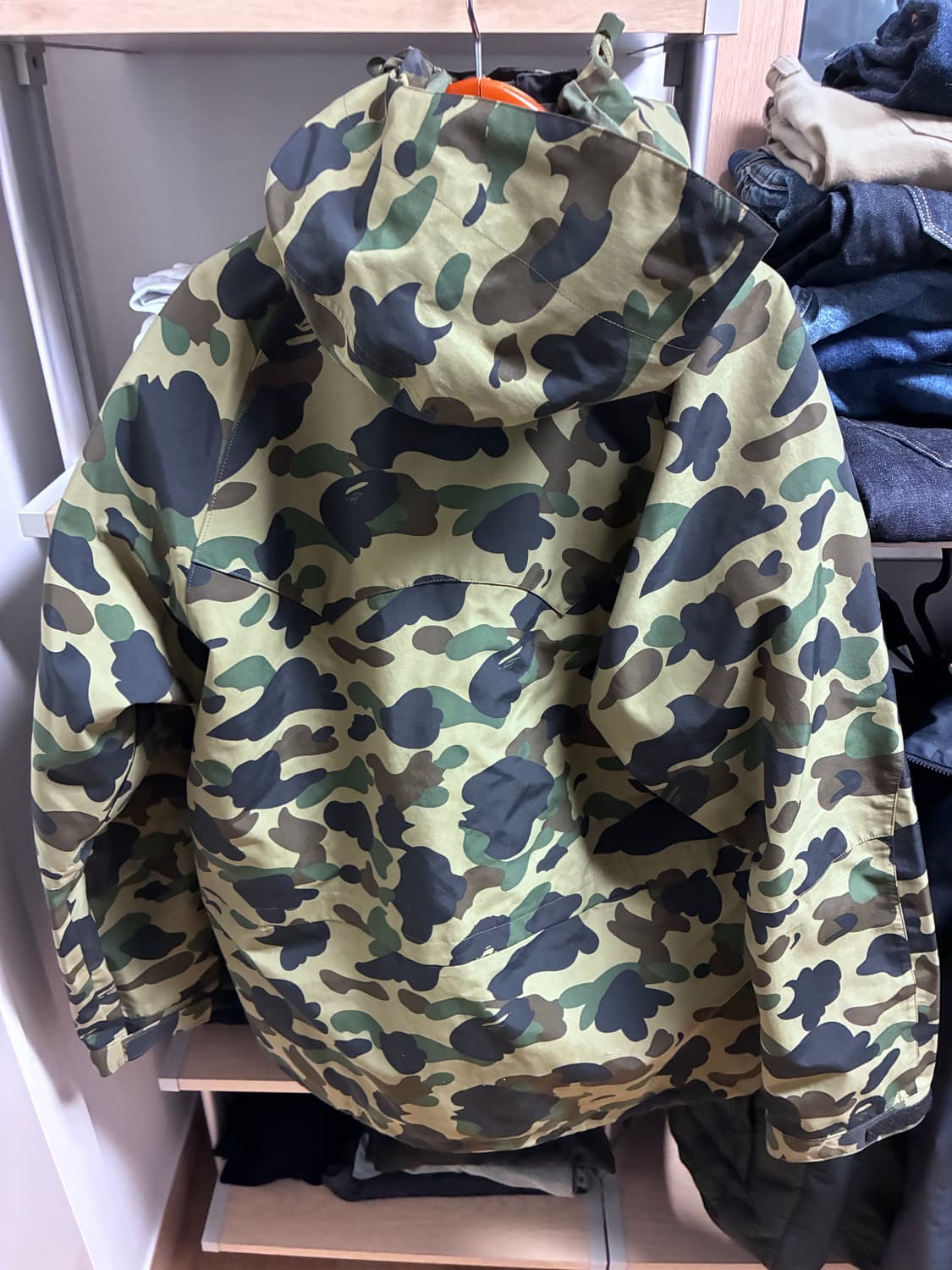 베이프 스노우보드 자켓 녹계 m 상품이미지2