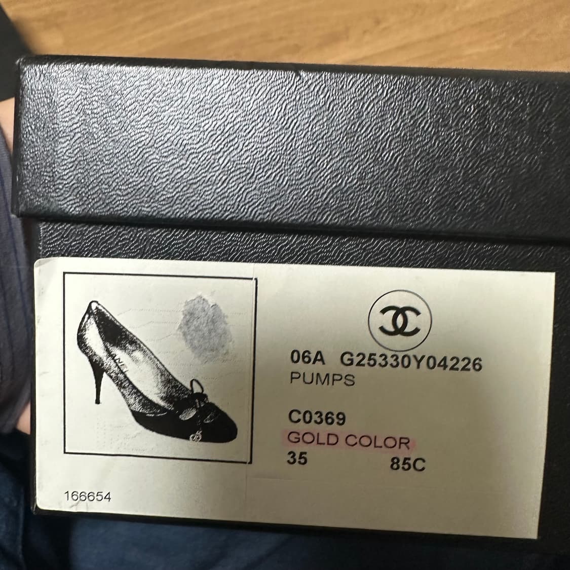 샤넬 로고 컬랙션 힐 35 박스 풀 상품이미지8