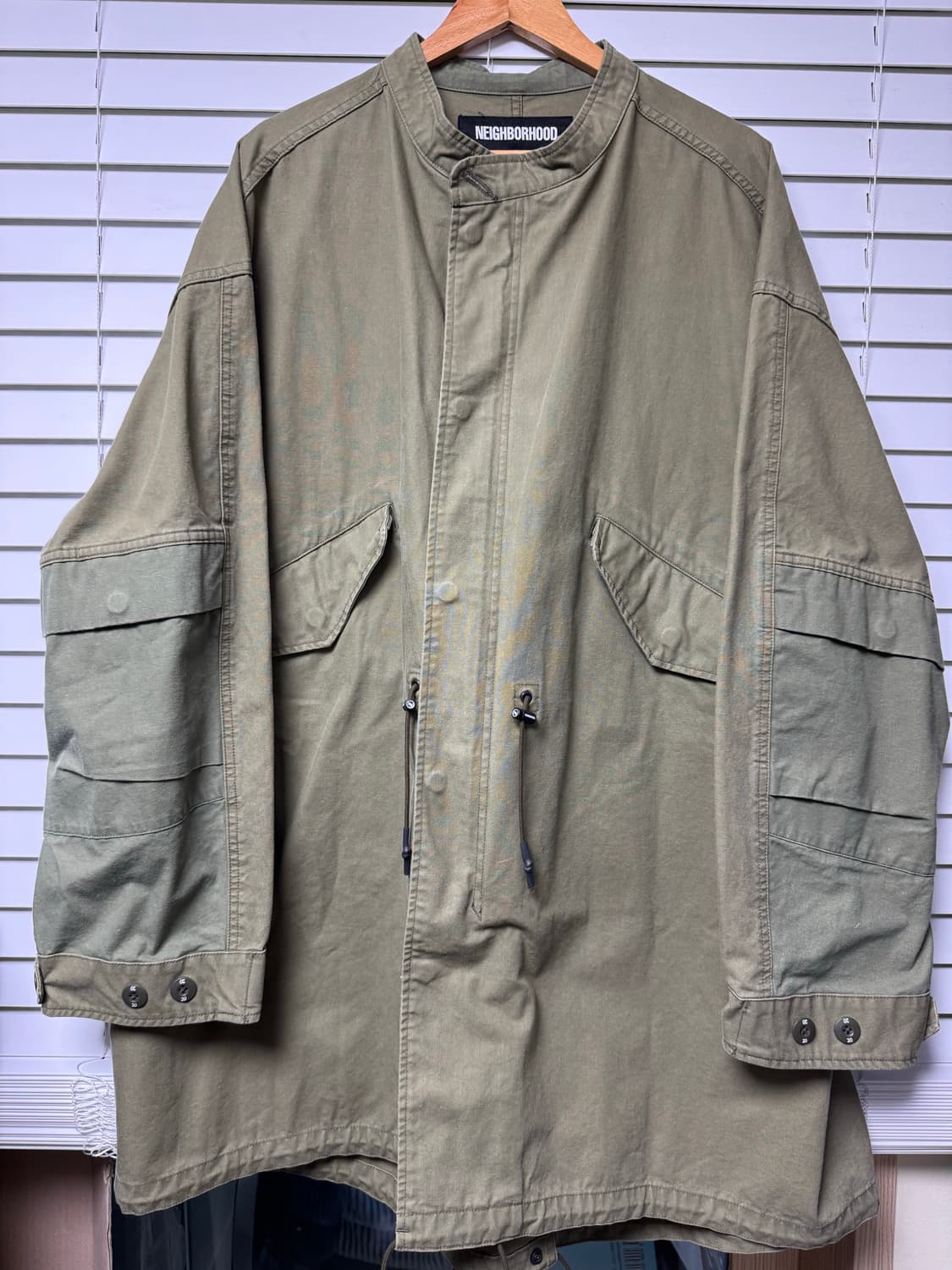 21ss 네이버후드 피쉬테일 올리브 M 상품이미지1