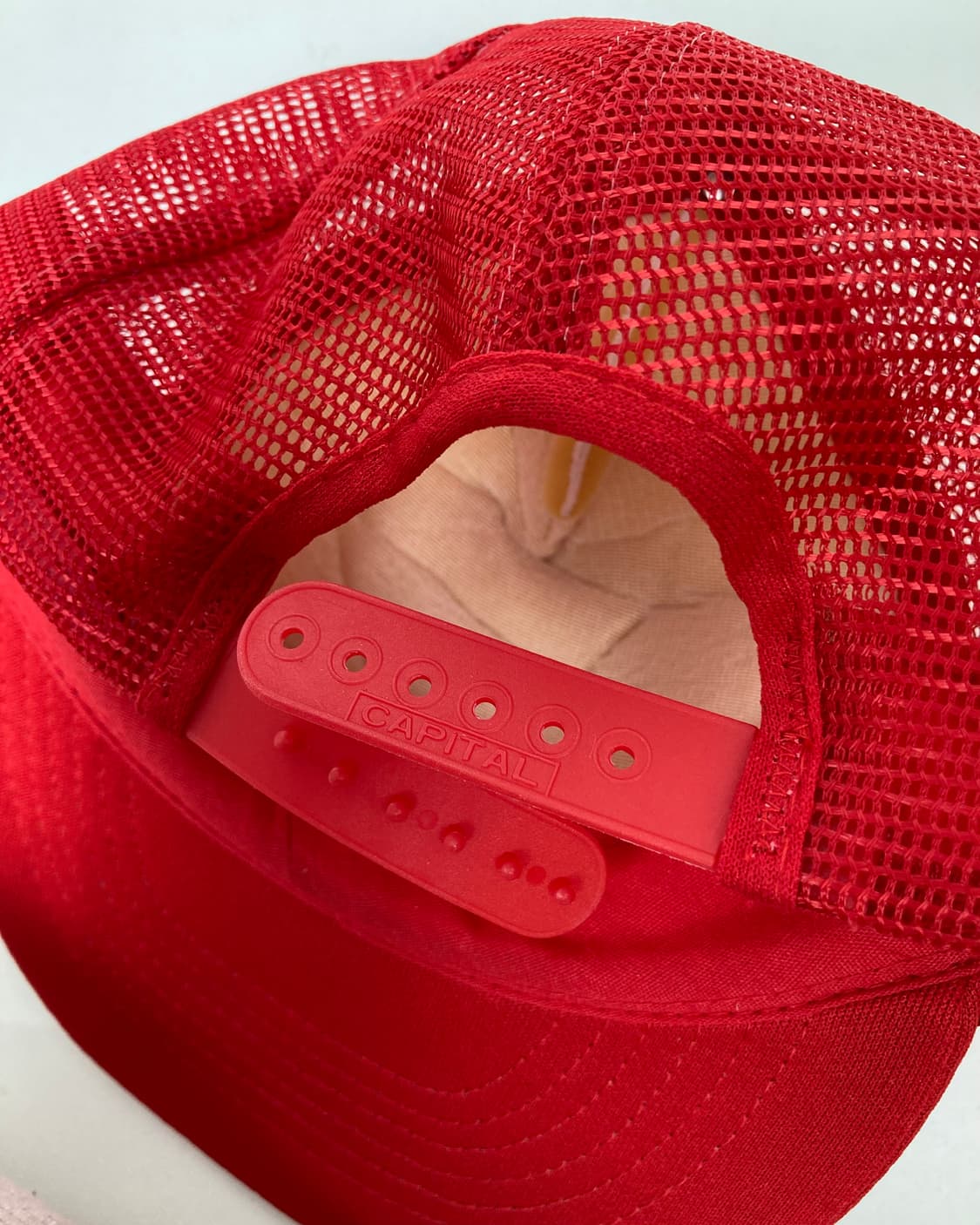 80s Trucker Hat (white/red) 상품이미지5