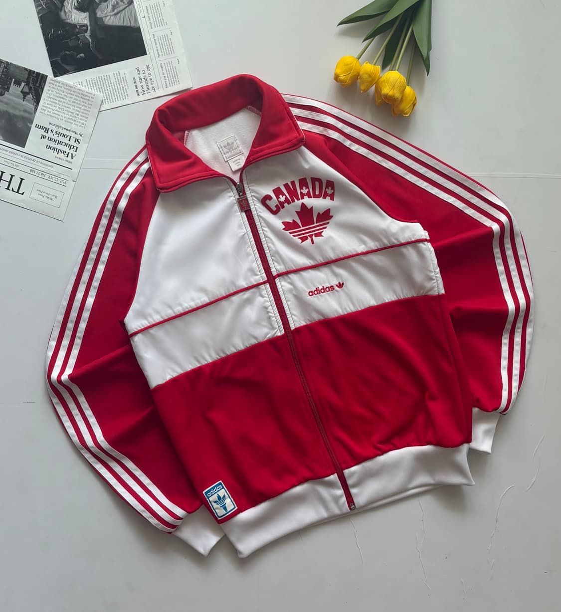 adidas 아디다스 빈티지 캐나다 트랙탑 져지  상품이미지1