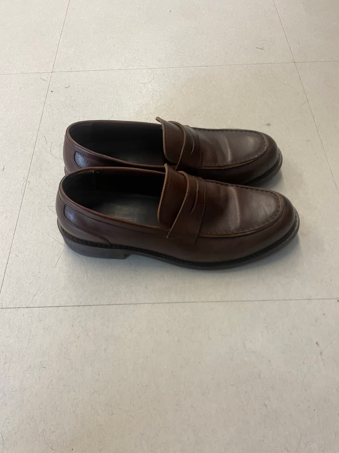 로맨틱무브 뉴러그 로퍼 브라운 275 상품이미지3