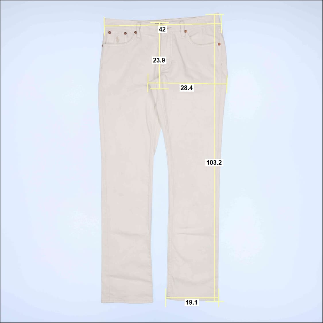 [29] 폴로 랄프로렌 화이트진 코튼 팬츠 바지 N6904 상품이미지9