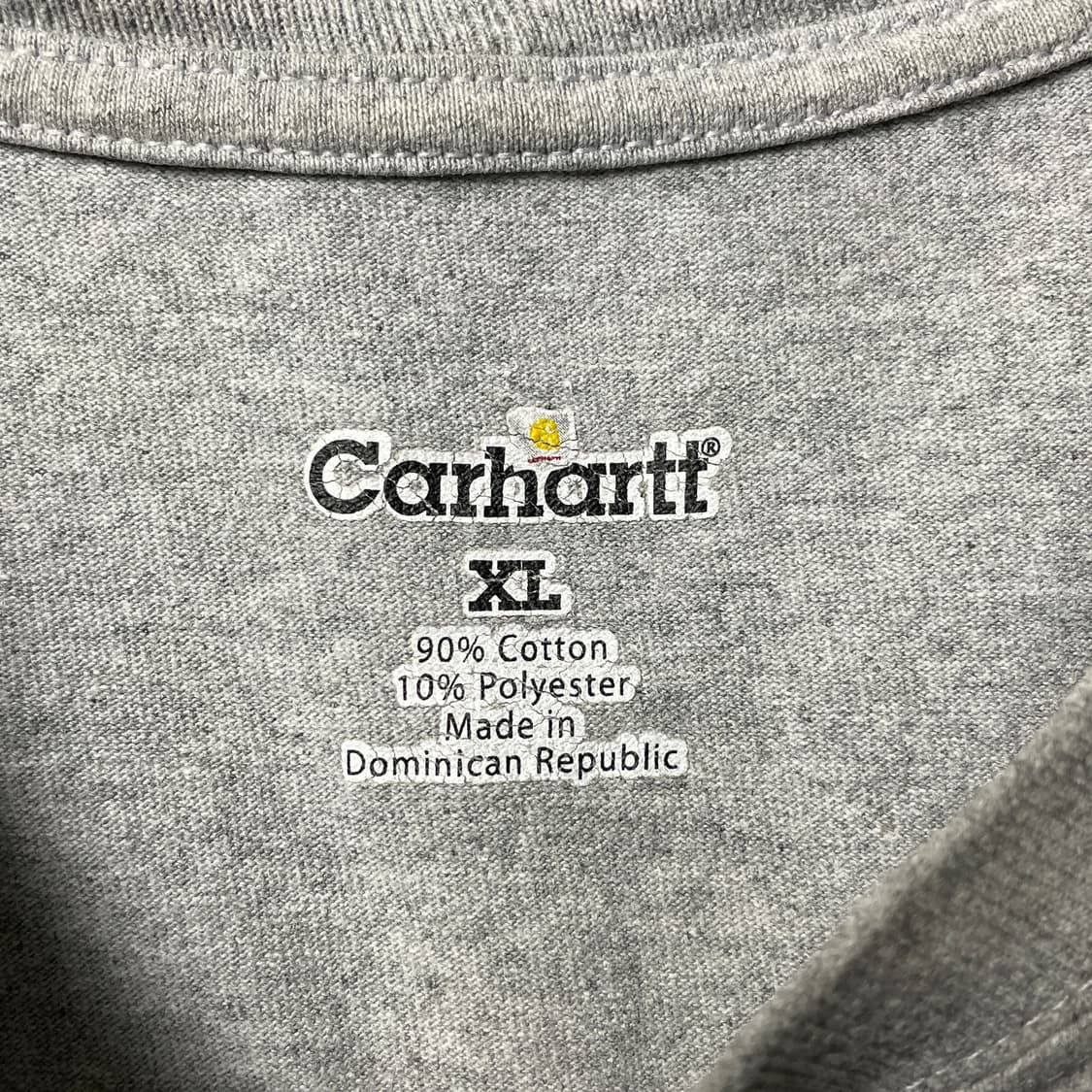 CARHARTT 칼하트K87 그레이 포켓 반팔 티셔츠 A01077 상품이미지9